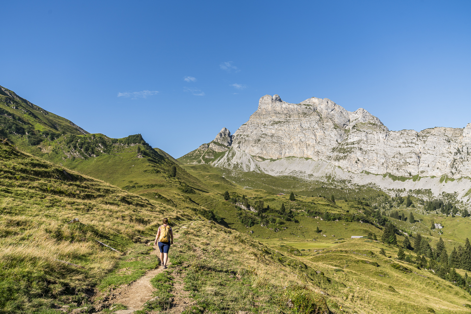 Grimmialp Wandern