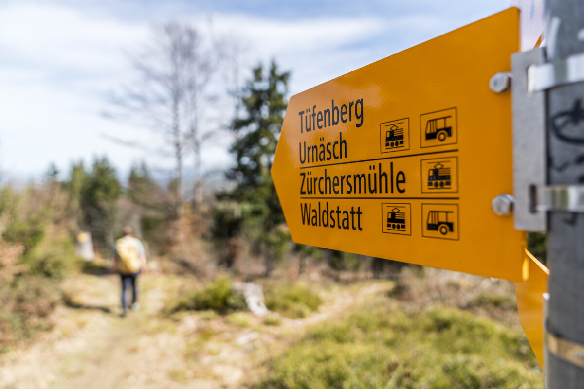 Signpost to Schönengrund