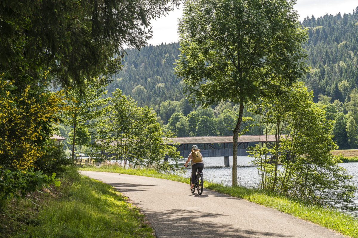 Cycling Tour Nagold Reservoir