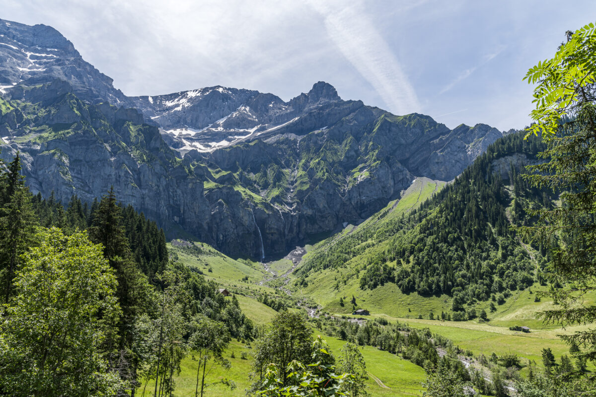 End of the valley Adelboden