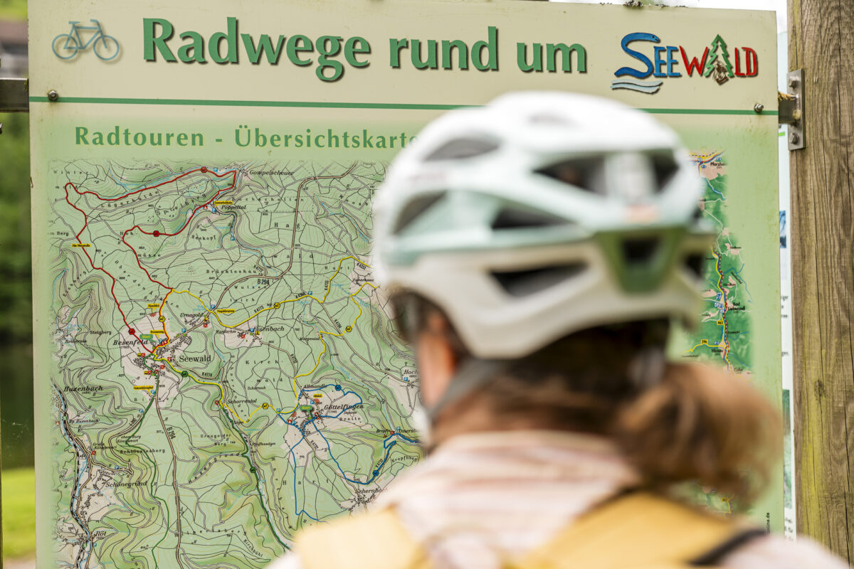 Cycling Paths around Seewald