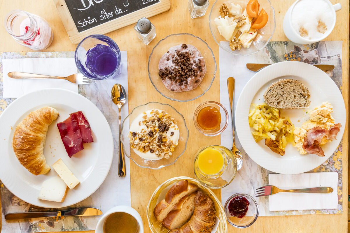 Brunch at Berghaus Elsigenalp