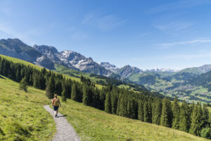 Scenic High Trail from Elsigenalp to Adelboden