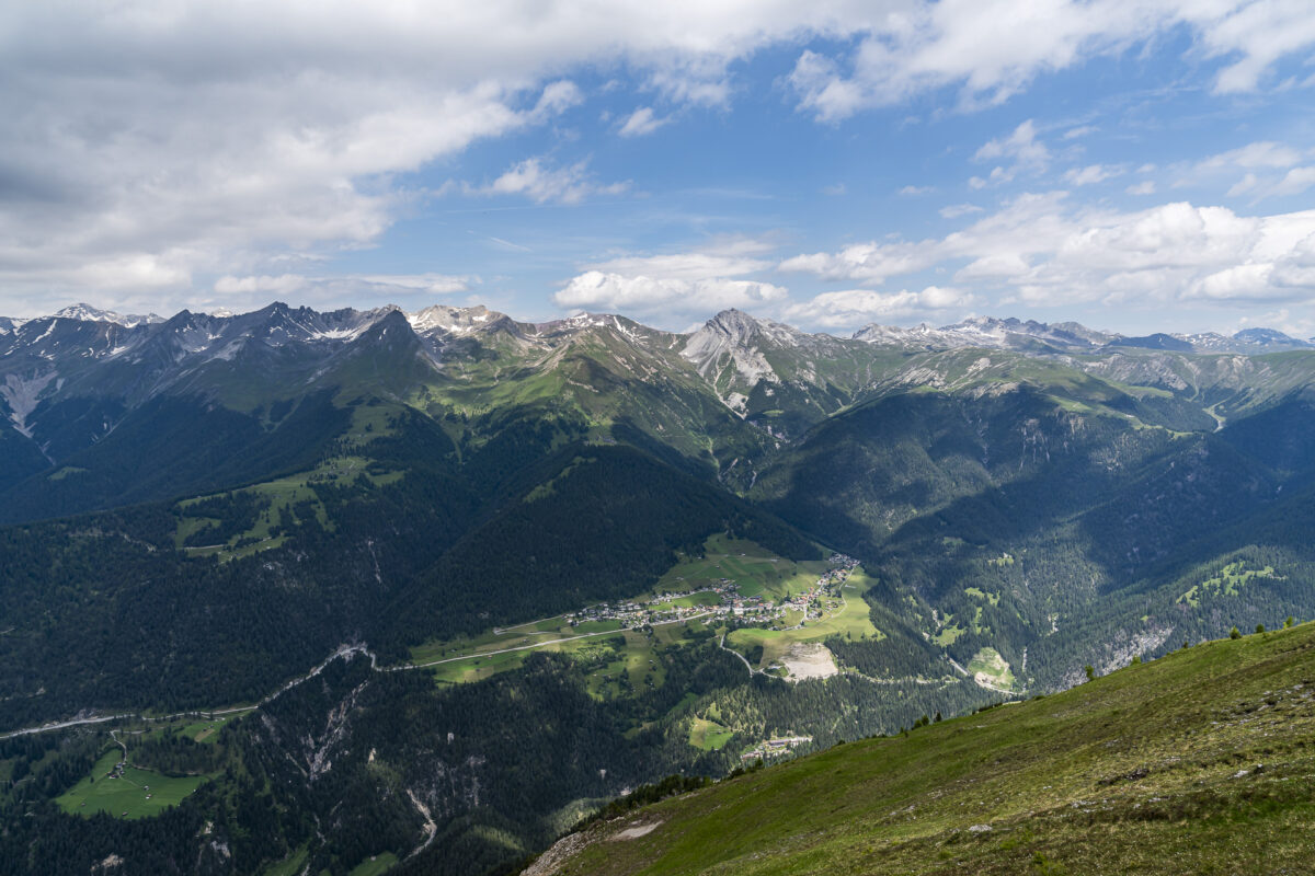 View of Davos Wiesen