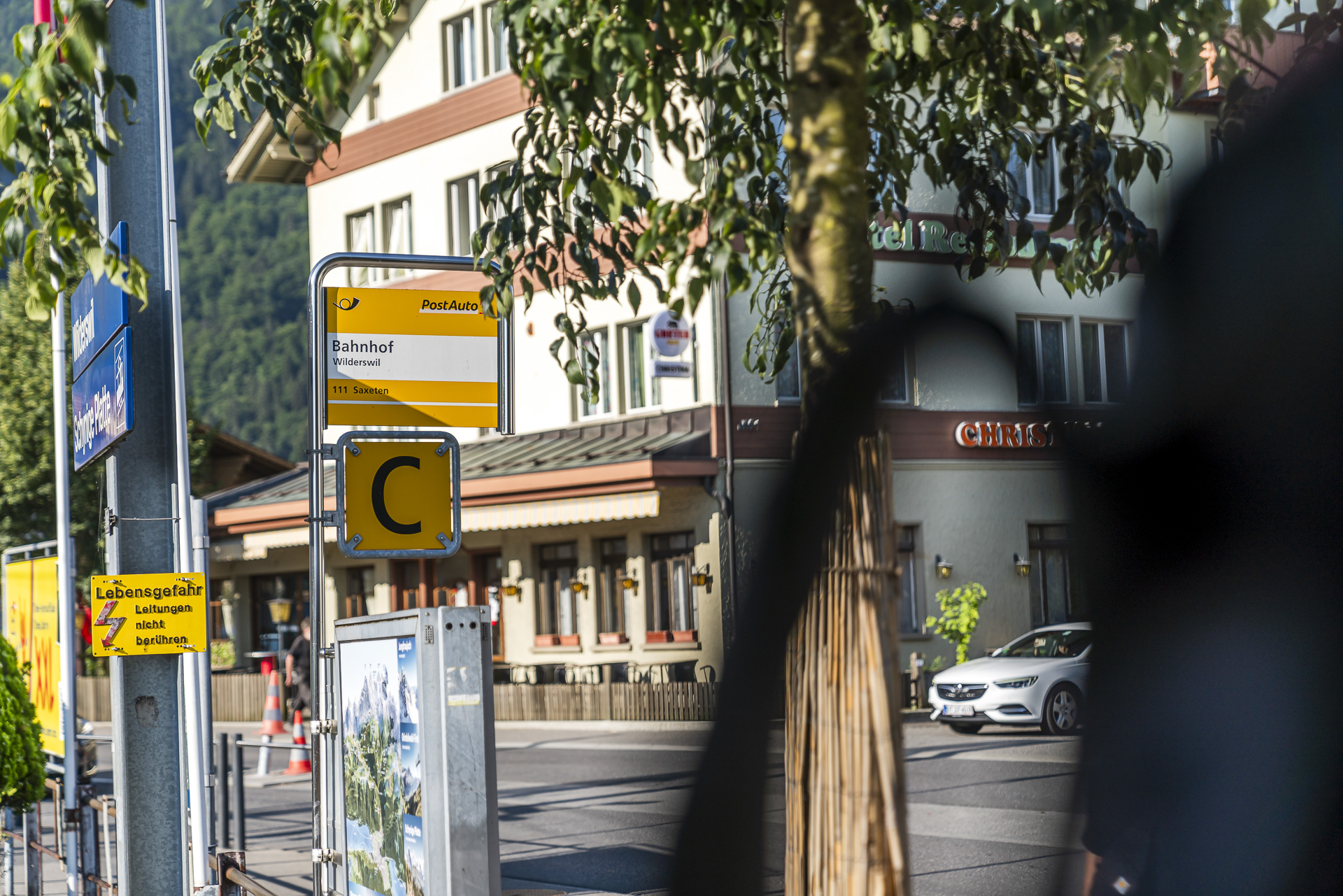 PostAuto stop Wilderswil