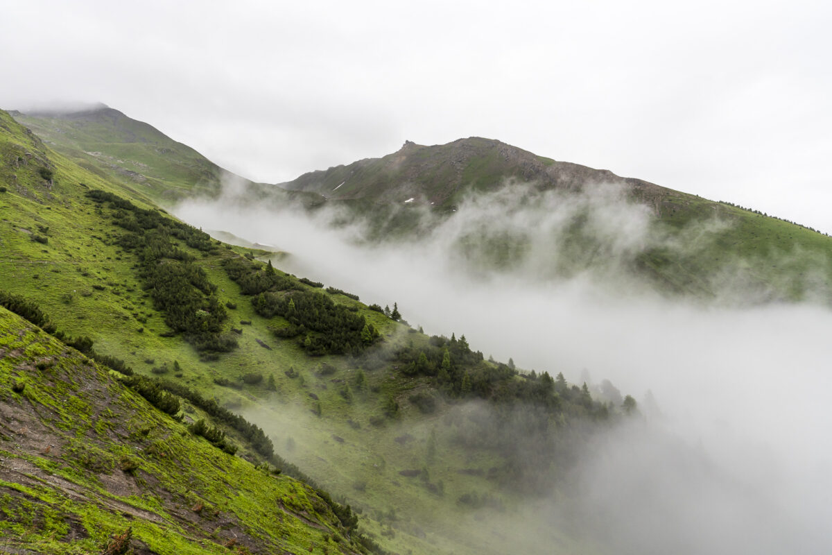 Matrüel covered in clouds