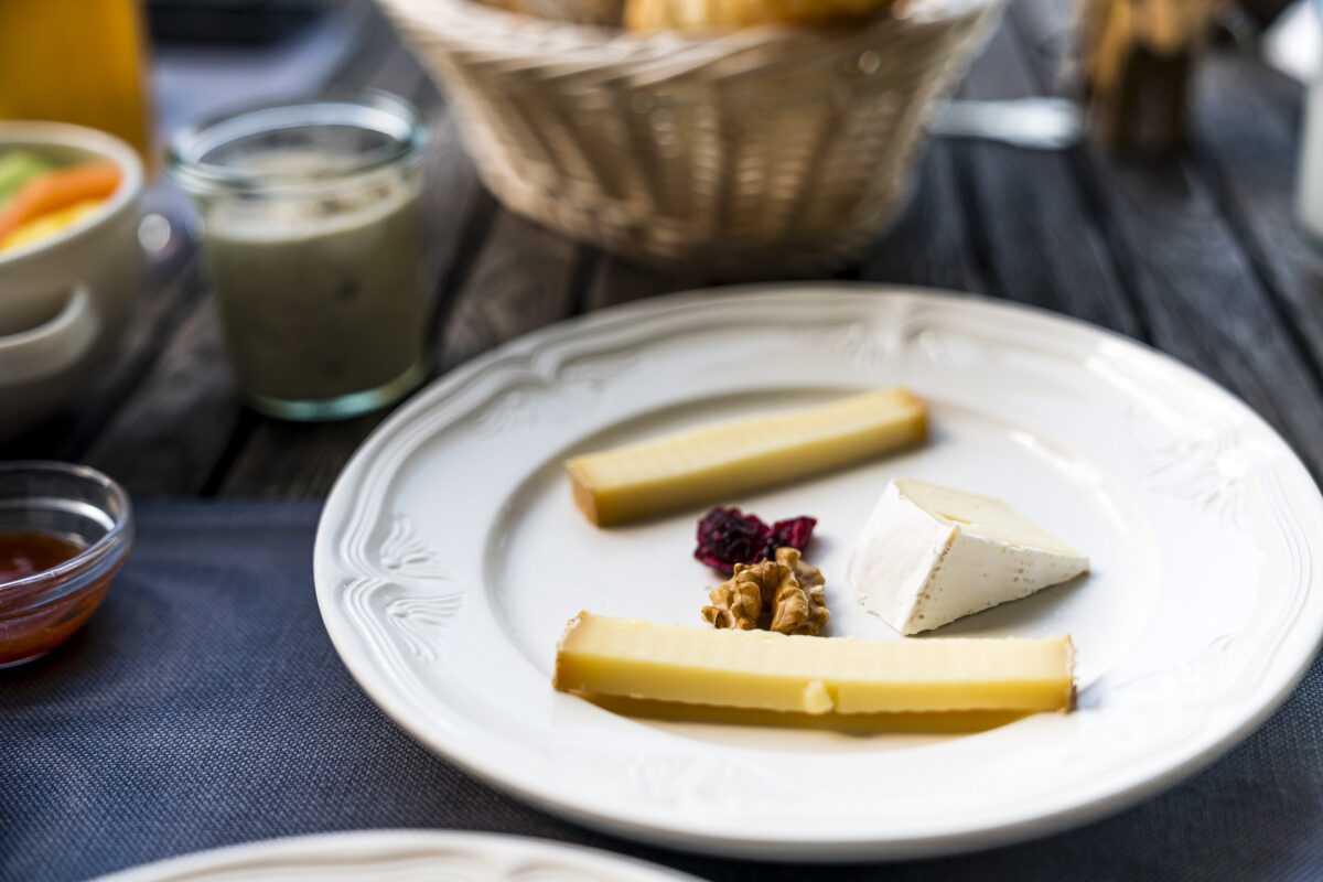 Cheese at Golfhotel Les Hauts & SPA