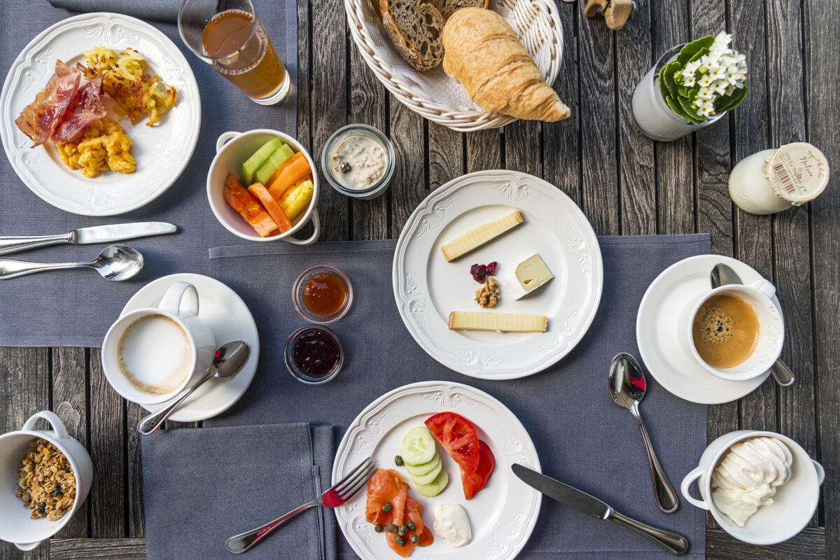 Breakfast at Golfhotel Saanenmöser