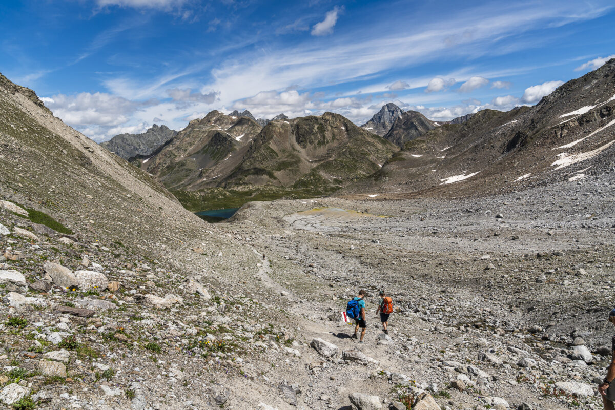 Descent Winterlücke - Jöriseen