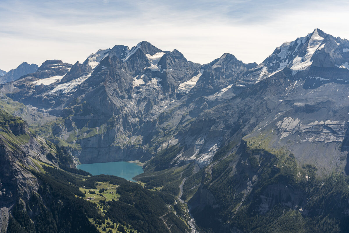 Blick auf den Oeschinensee