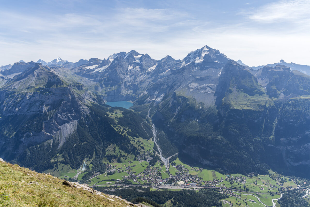 Panorama von der First Blickrichtung Kandersteg