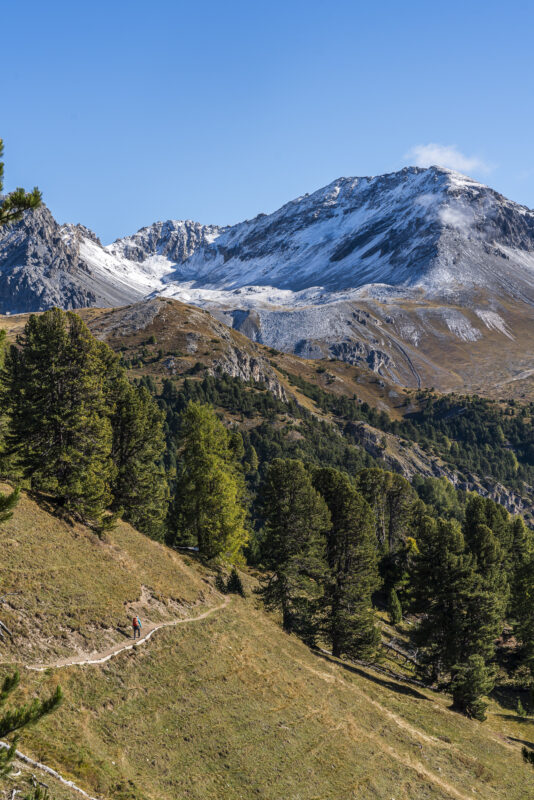 Hiking on Senda Val Müstair