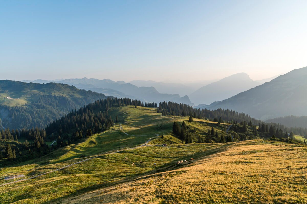 View from Schesaplana Hut