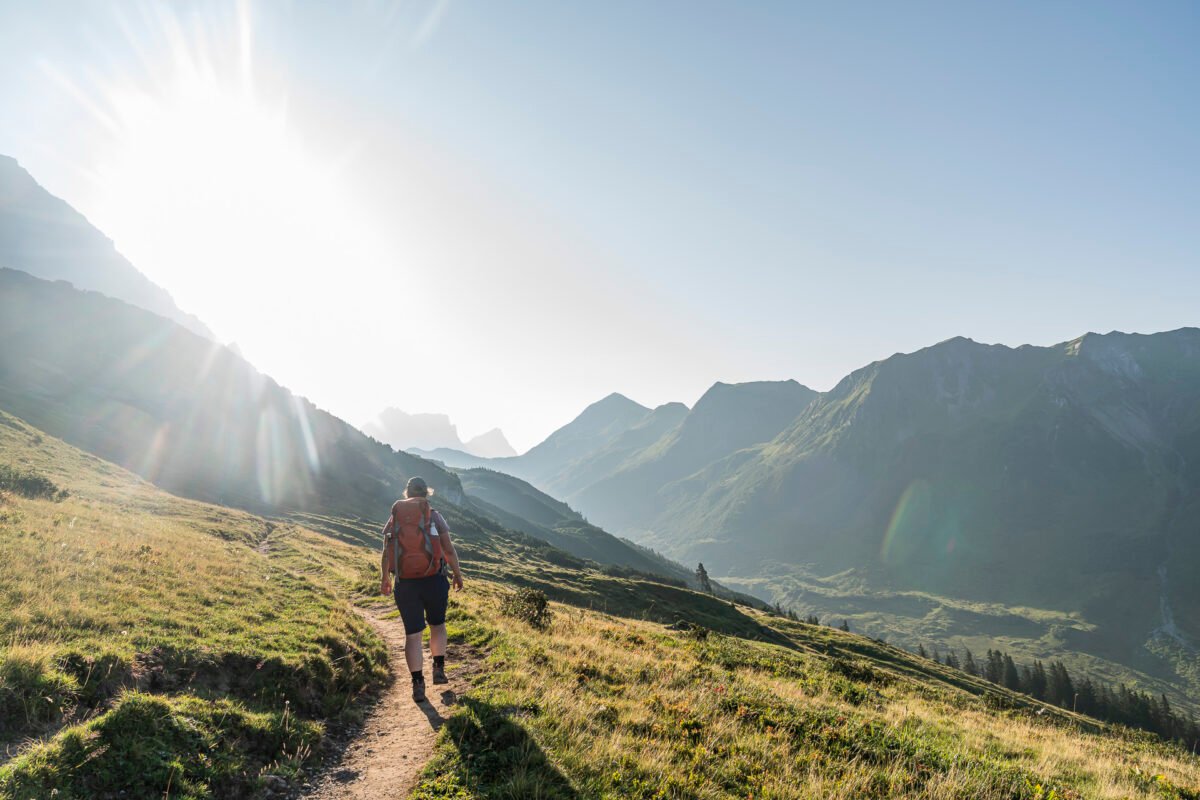 Hiking from Schesaplana to Carschina Hut