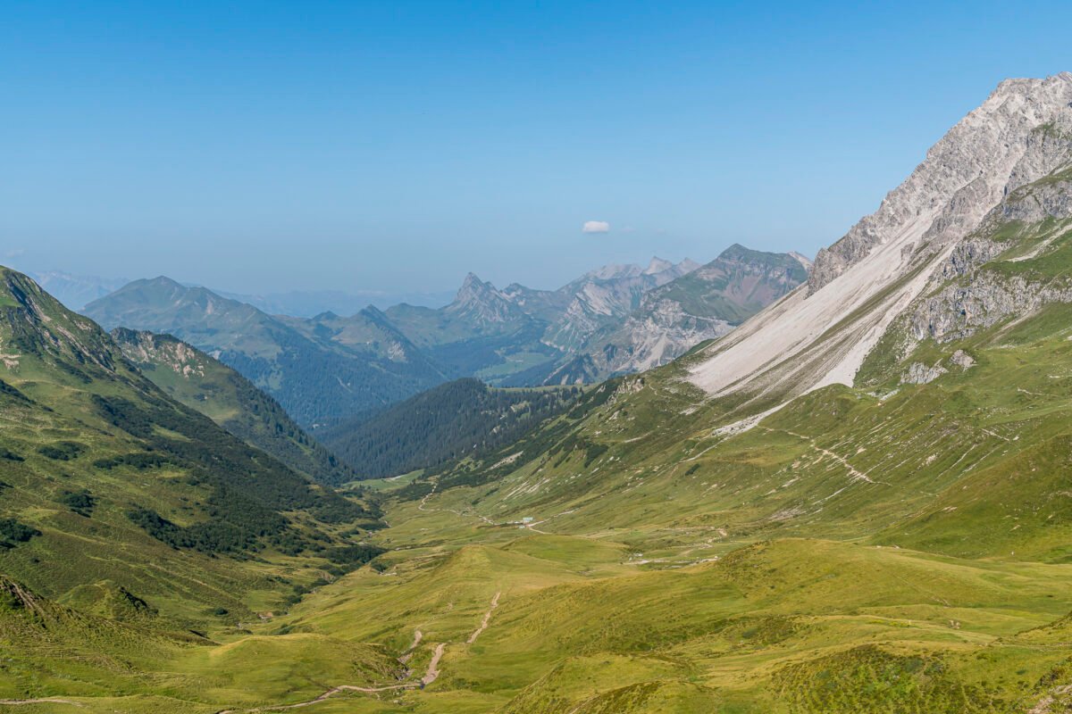 View on the Prättigau High Trail
