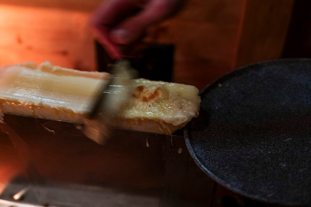 Raclette at the Golfhotel