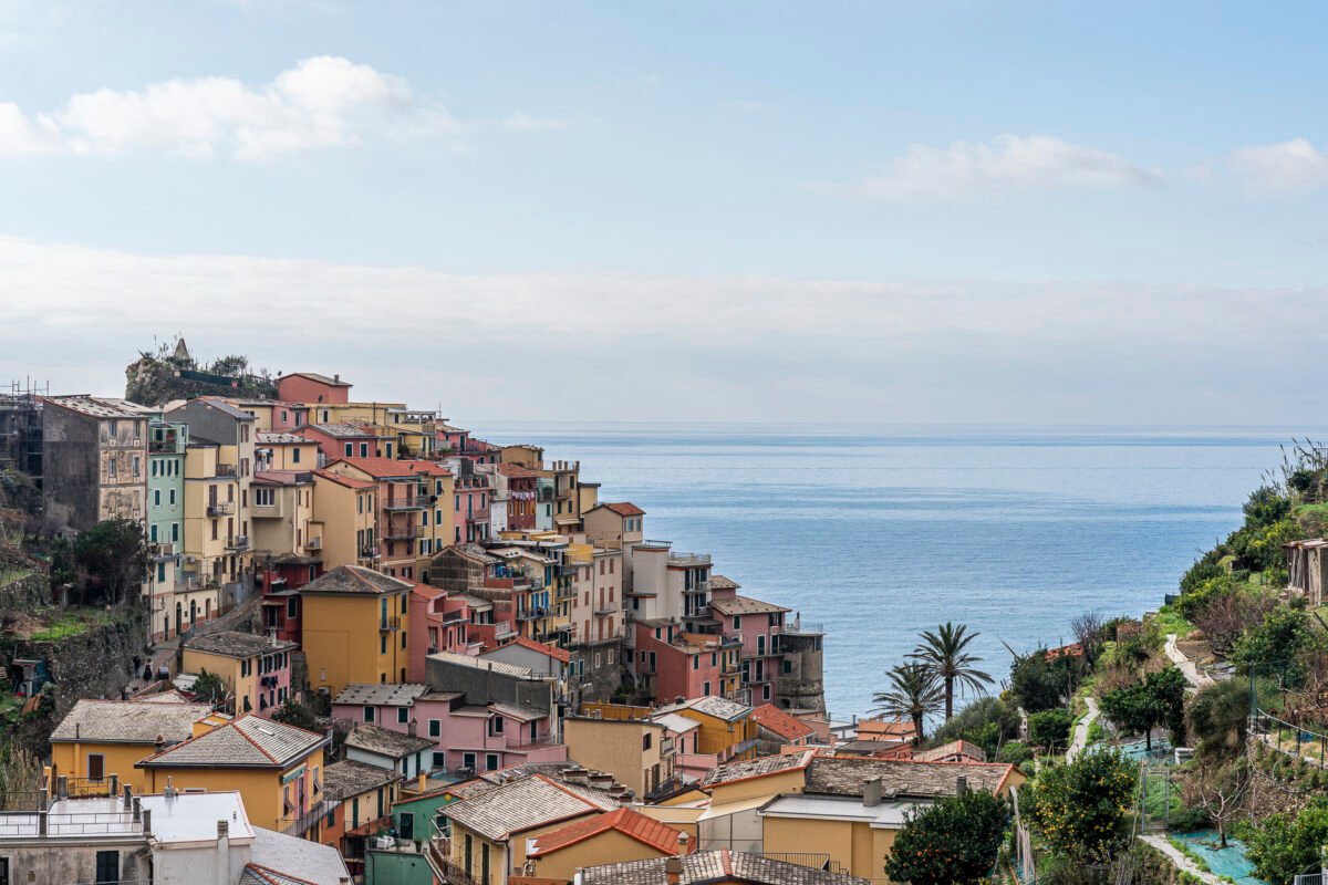 Hiking trails in Manarola