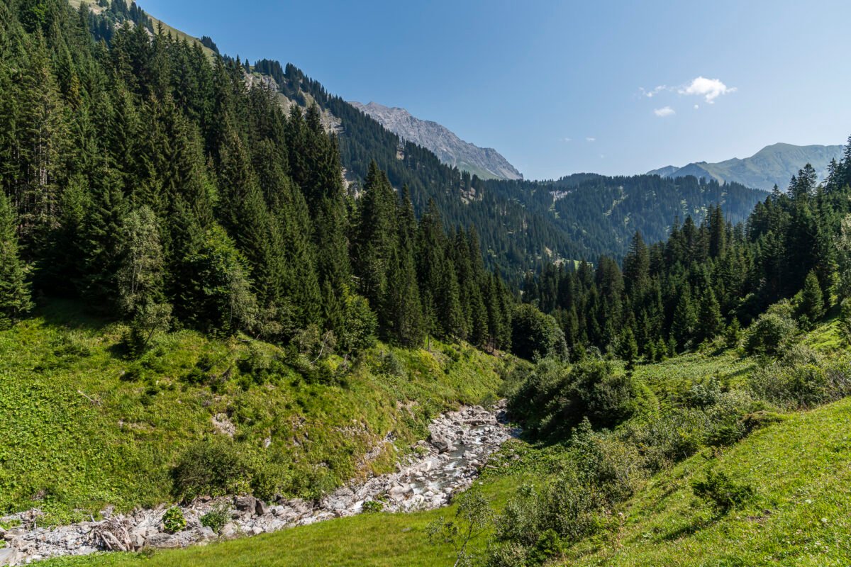 Trail to Schesaplana Hut