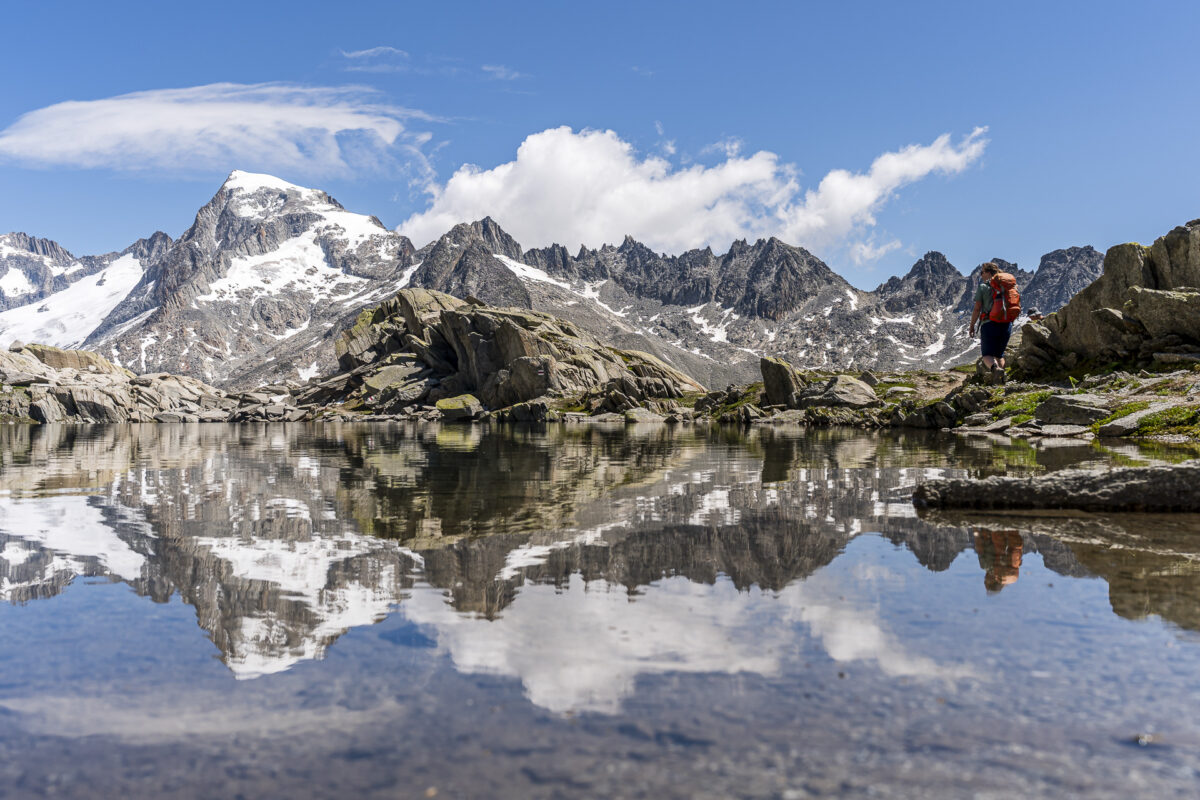 Hiking at Grätlisee