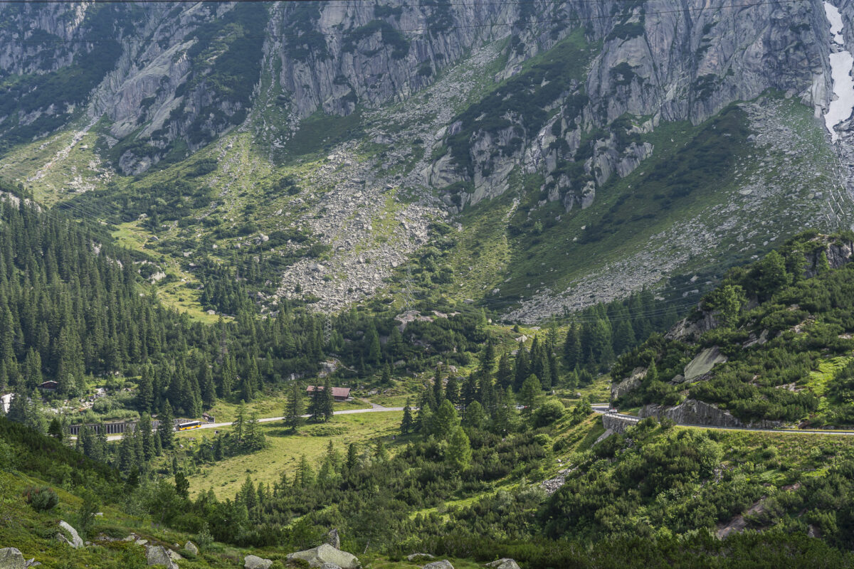Grimsel area landscape