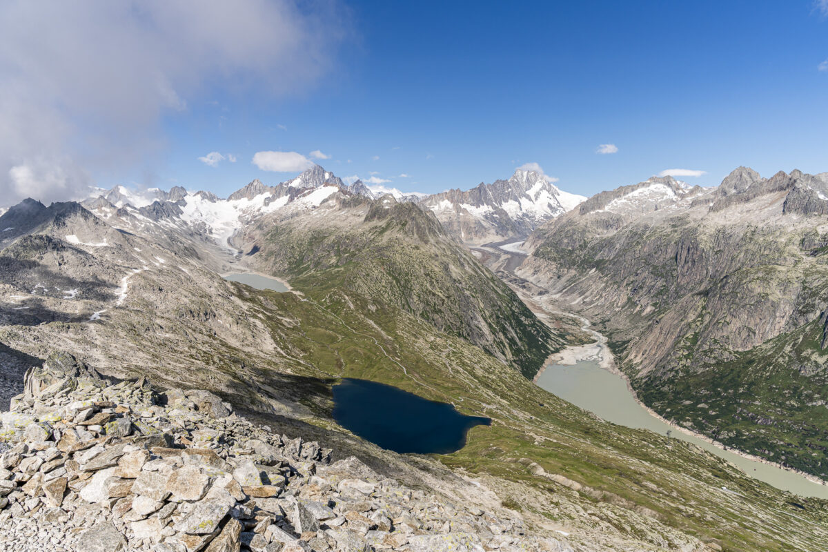 Mountain panorama from the Sidelhorn