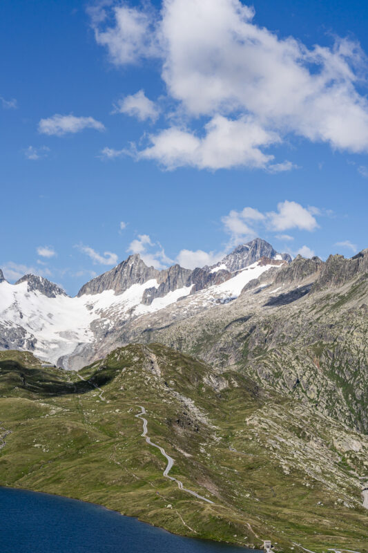 Mountain panorama Grimsel