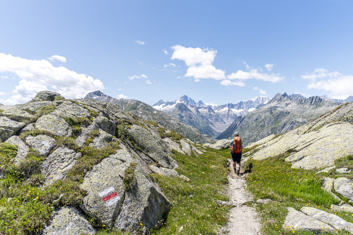 Hiking trail Grimsel