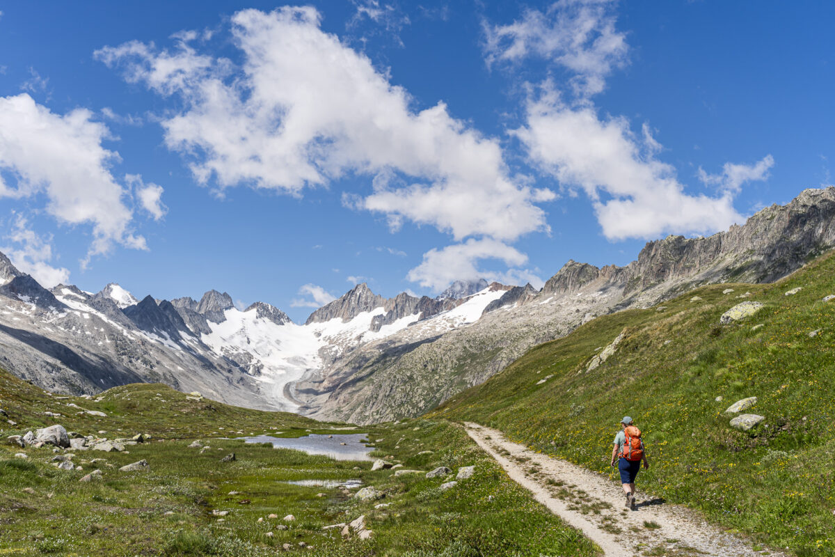Hike on the Oberaar Trail
