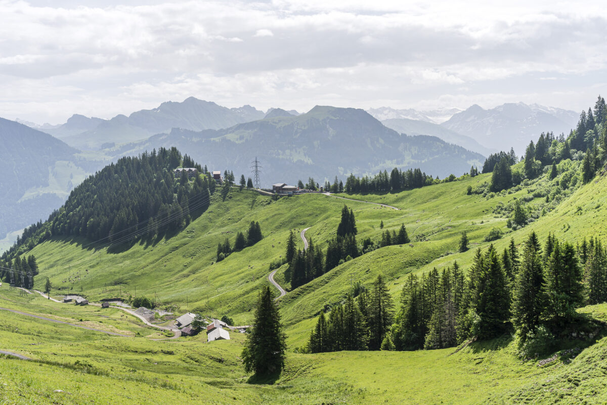 View of Turren mountain station