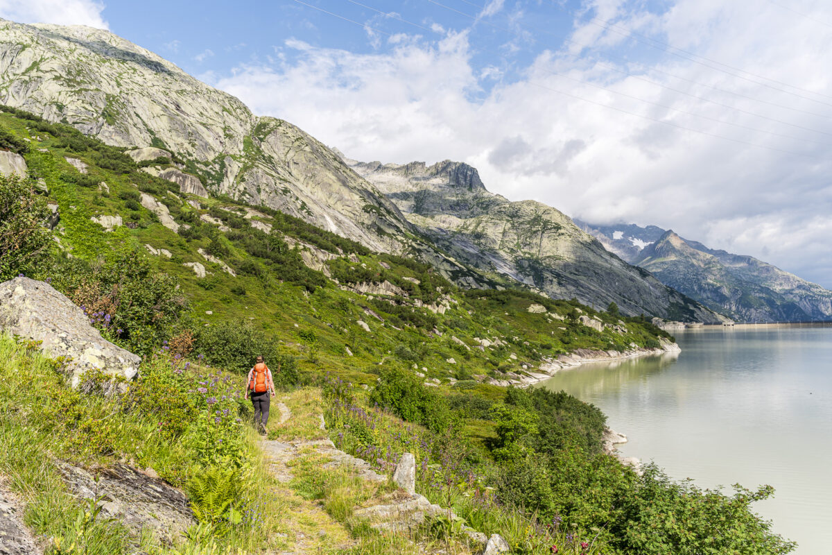 on the ViaSbrinz trail