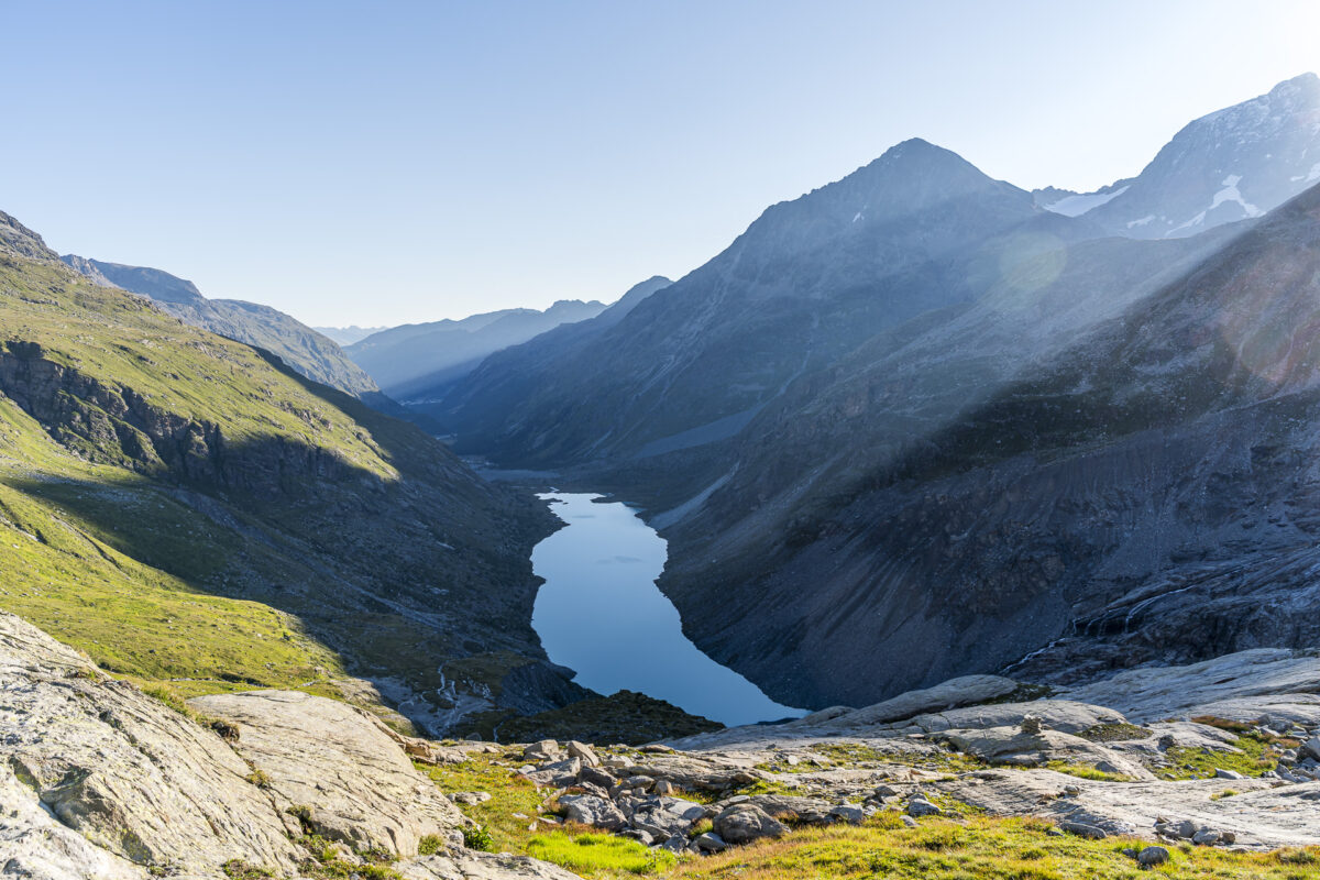 Morning atmosphere at Chamanna Coaz
