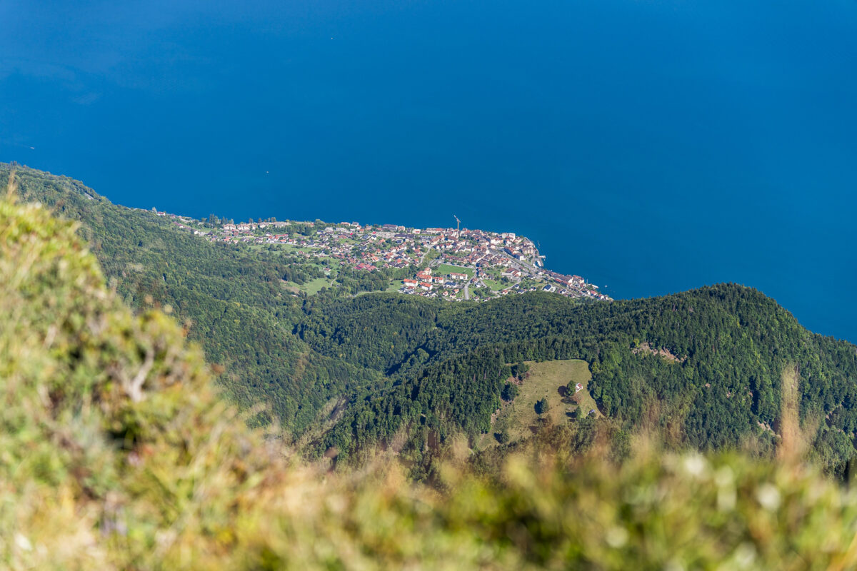 Saint-Gingolph on Lake Geneva