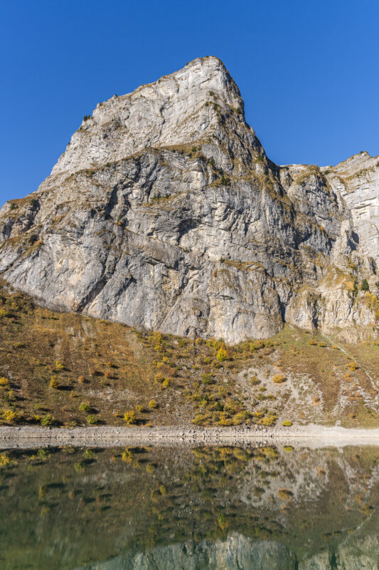 Oberblegisee in Fall