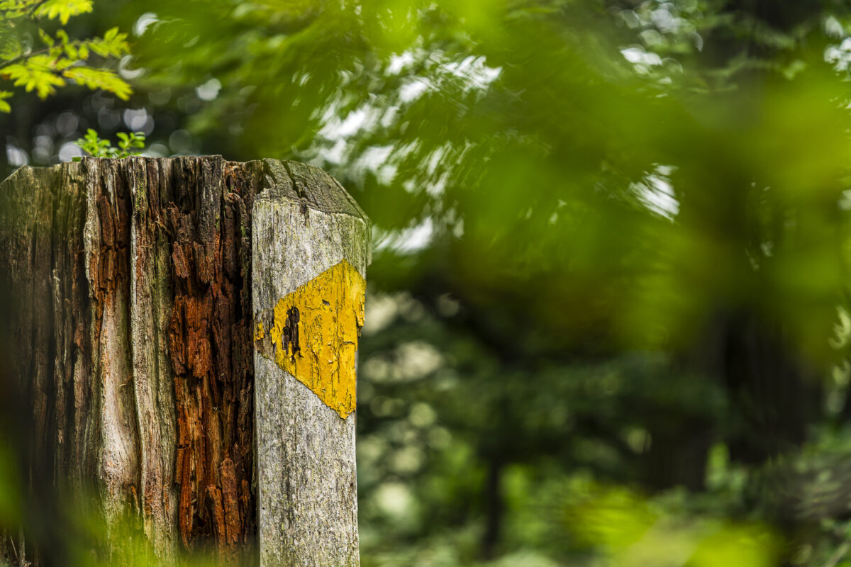 Wanderweg Kennzeichnung