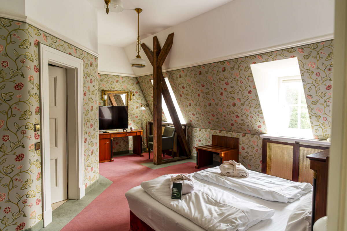 Zimmer im Bernsteinschloss Wendorf