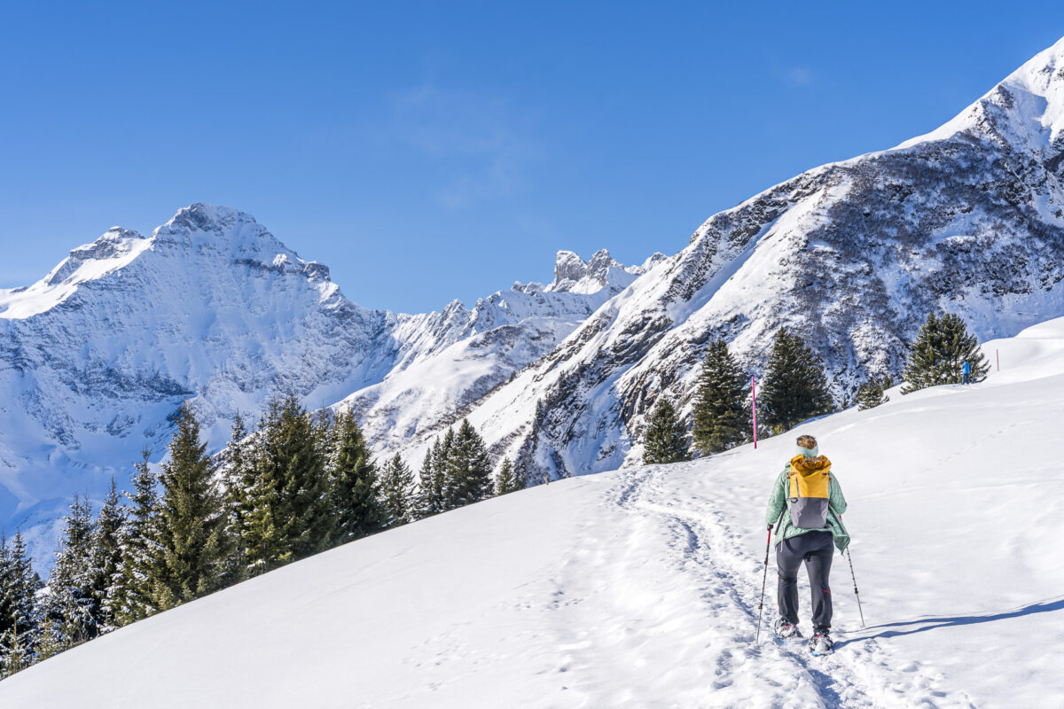 Schneeschuhtrail Bischofalp