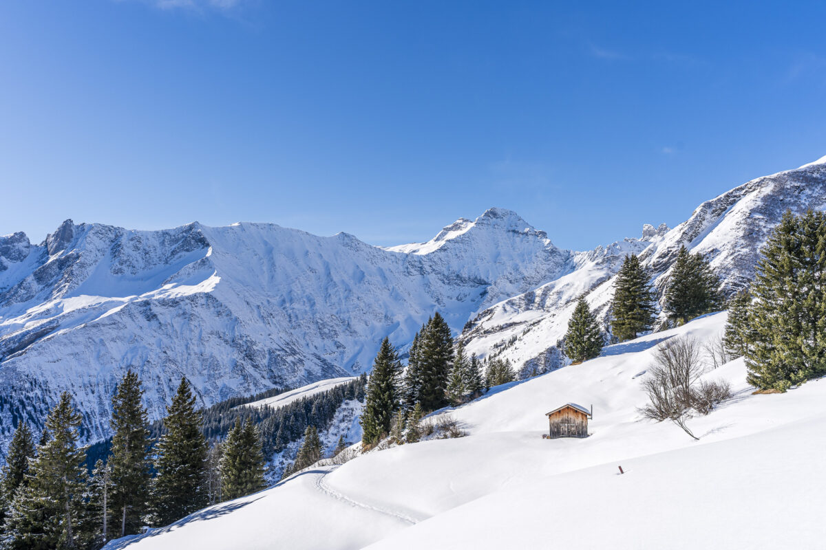 Winterlandschaft bei Elm