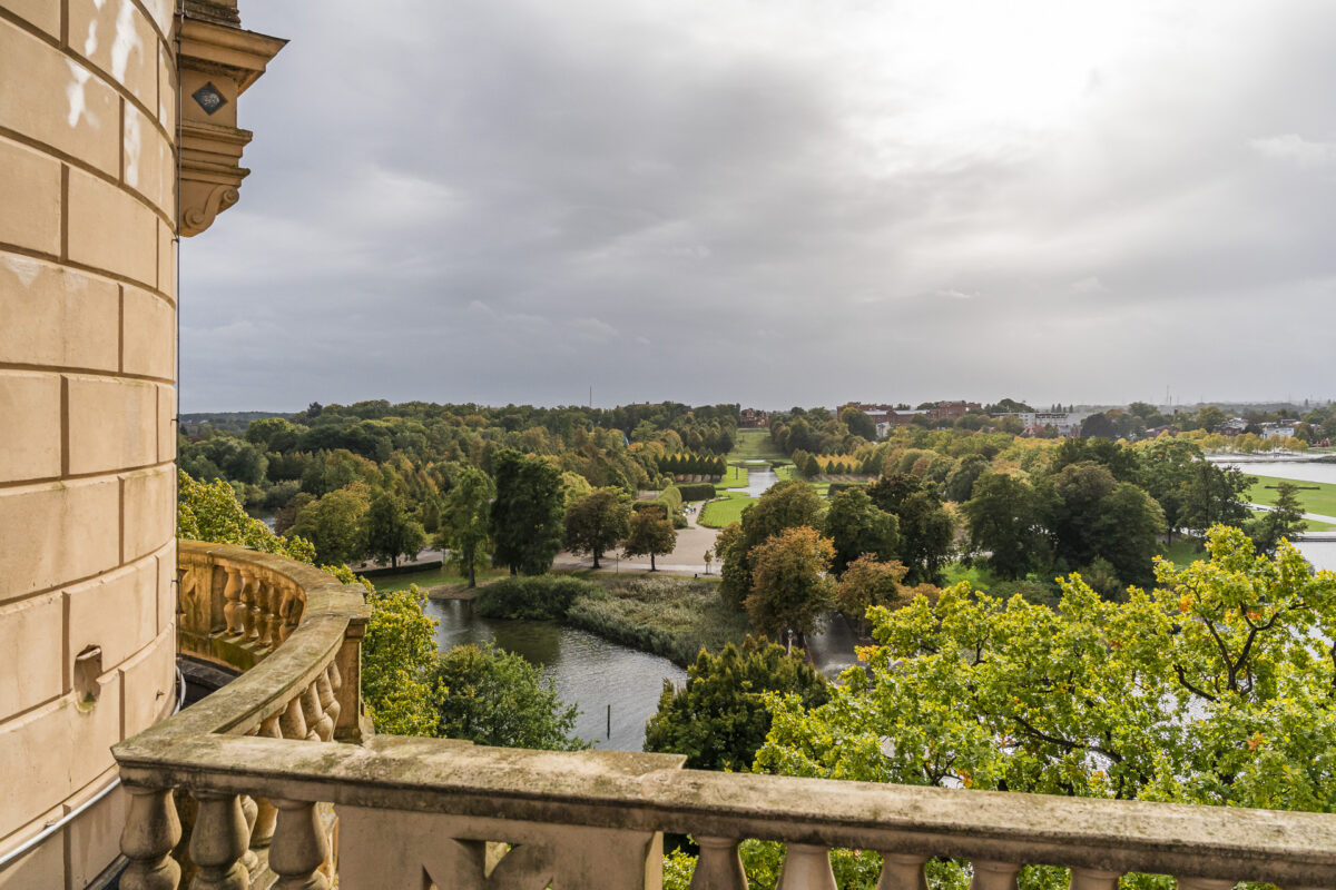 Gartenanlage rund um das Schloss Schwerin