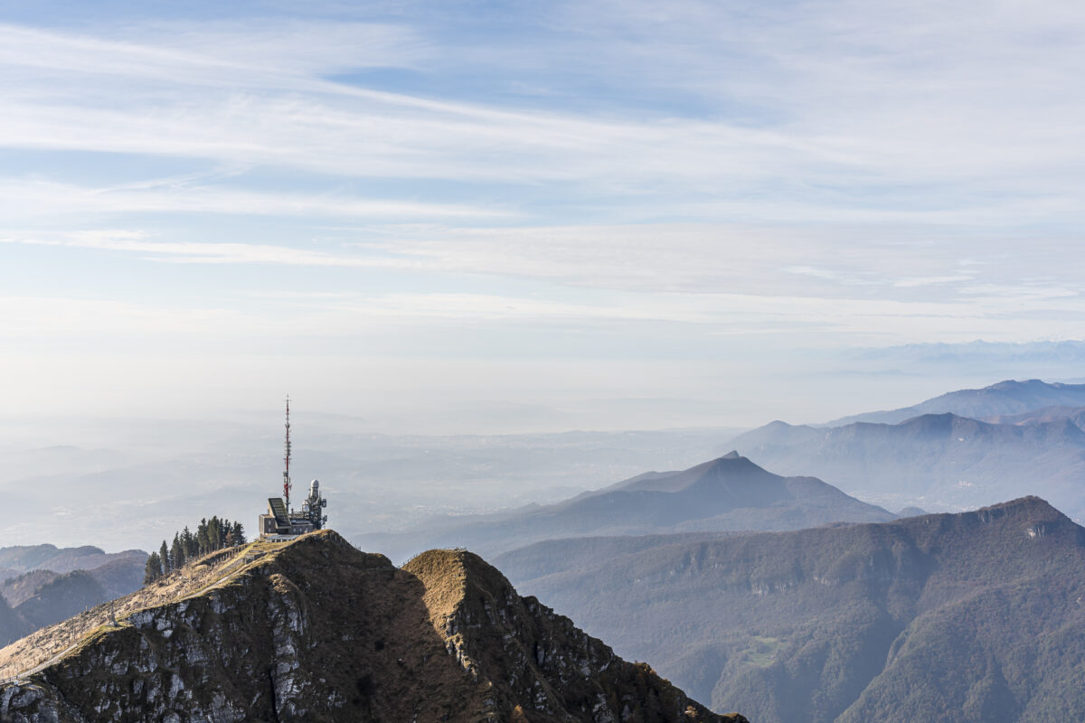 Antenna on Monte Generoso