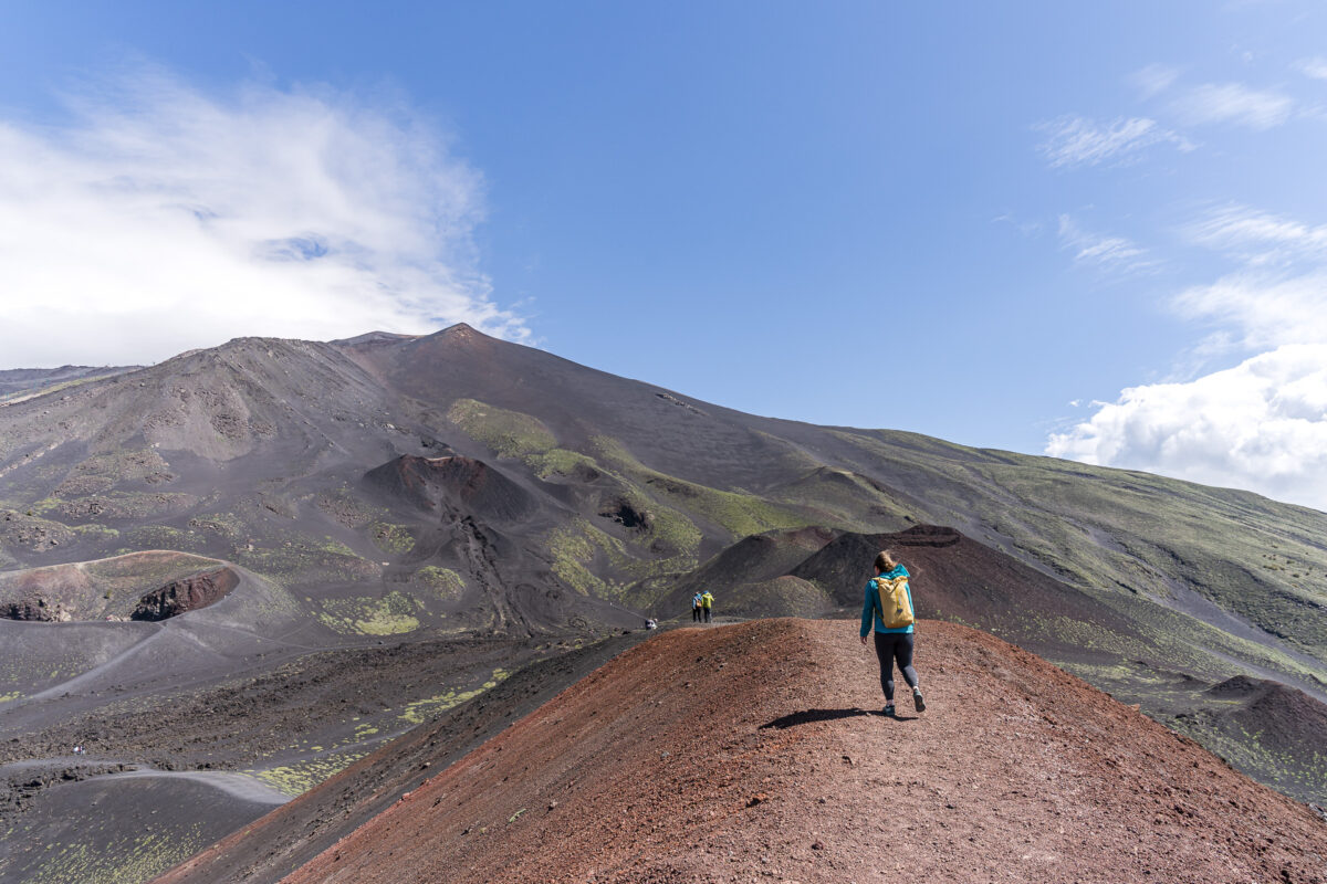 Hiking on Mount Etna