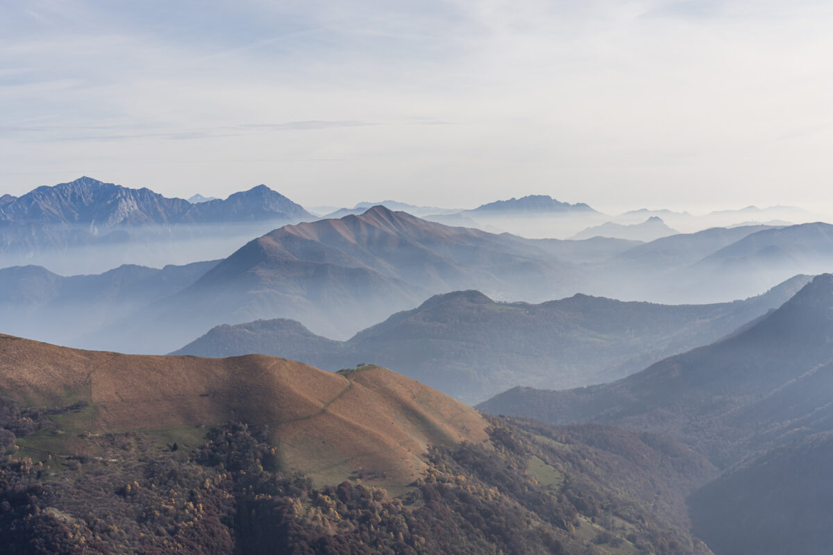 Mountain panorama in Ticino
