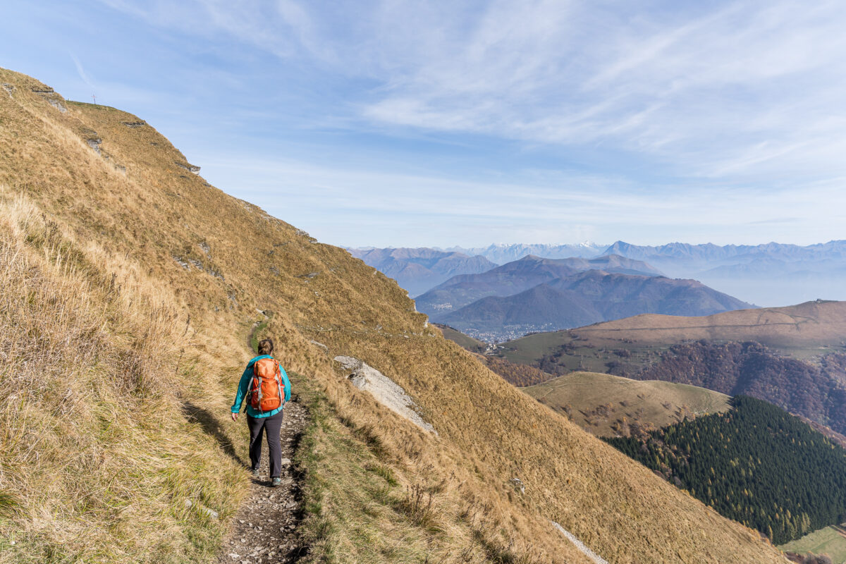 Loop hike on Monte Generoso