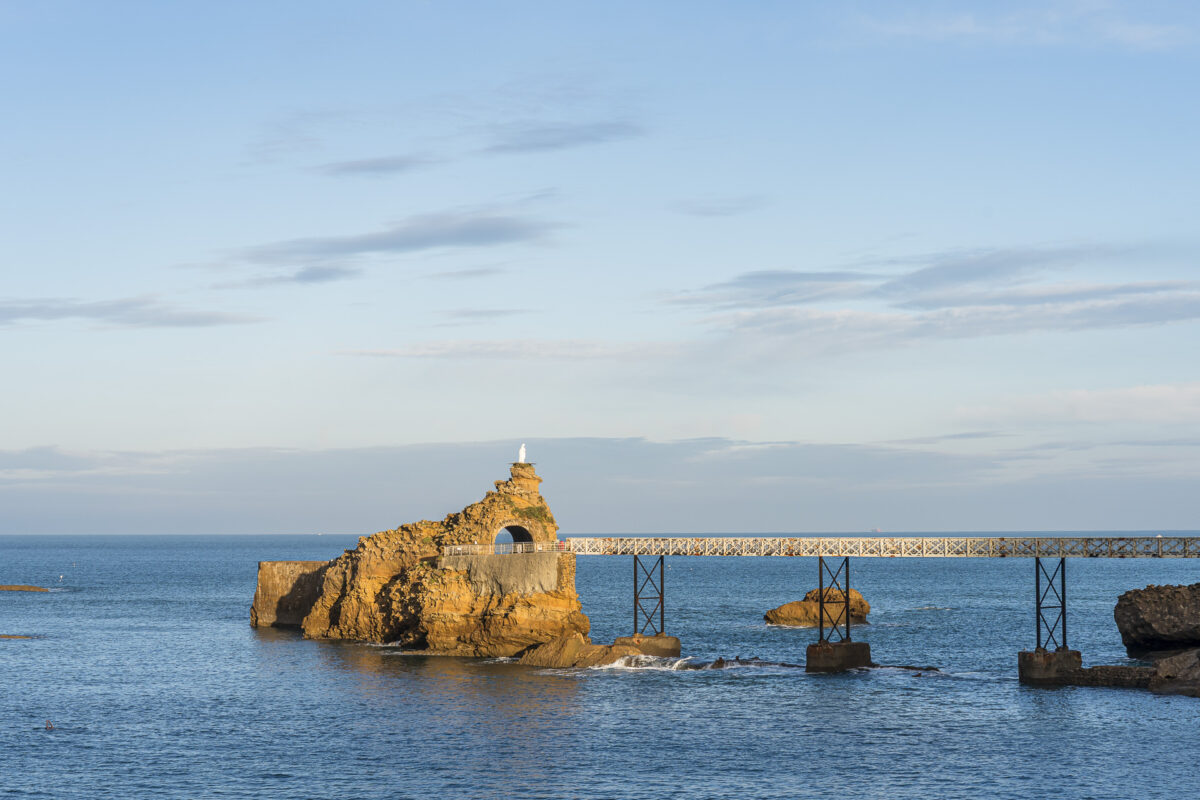 Biarritz coast