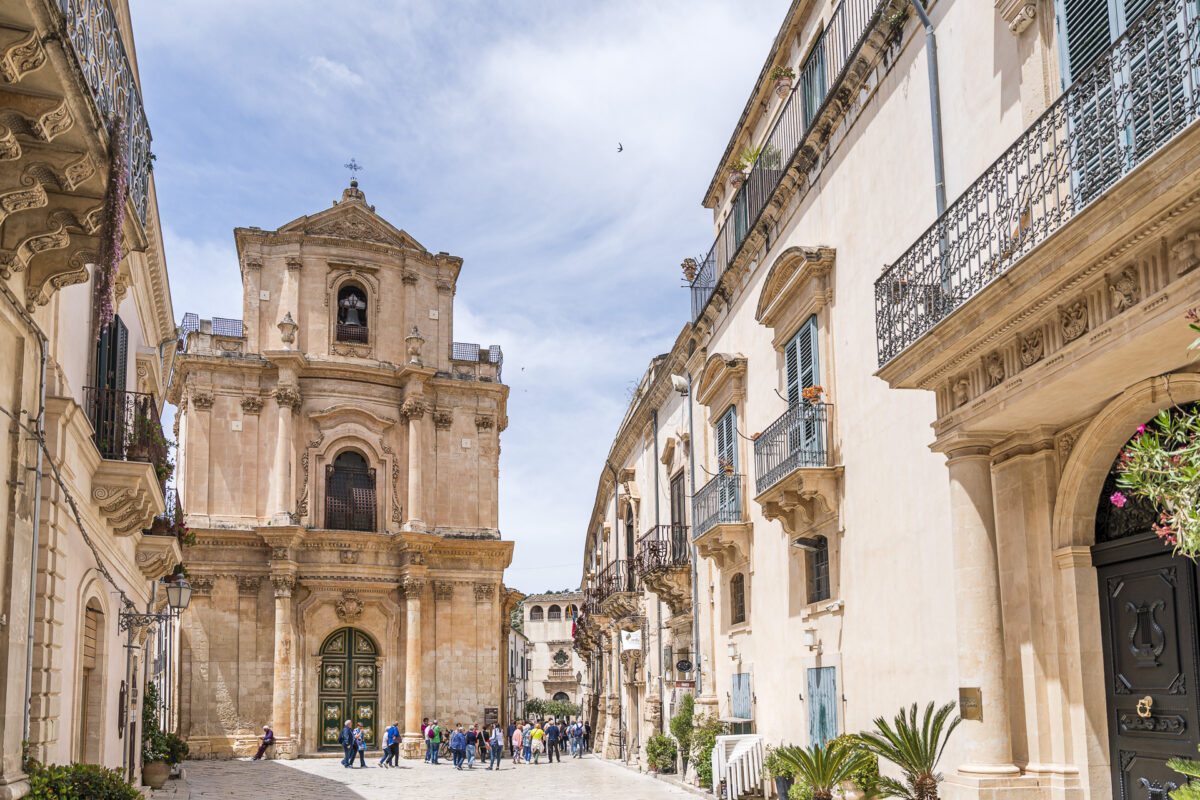 Church in Scicli Sicily