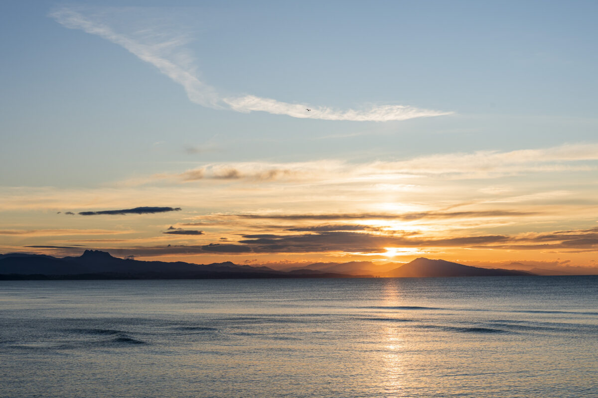 Biarritz sunset