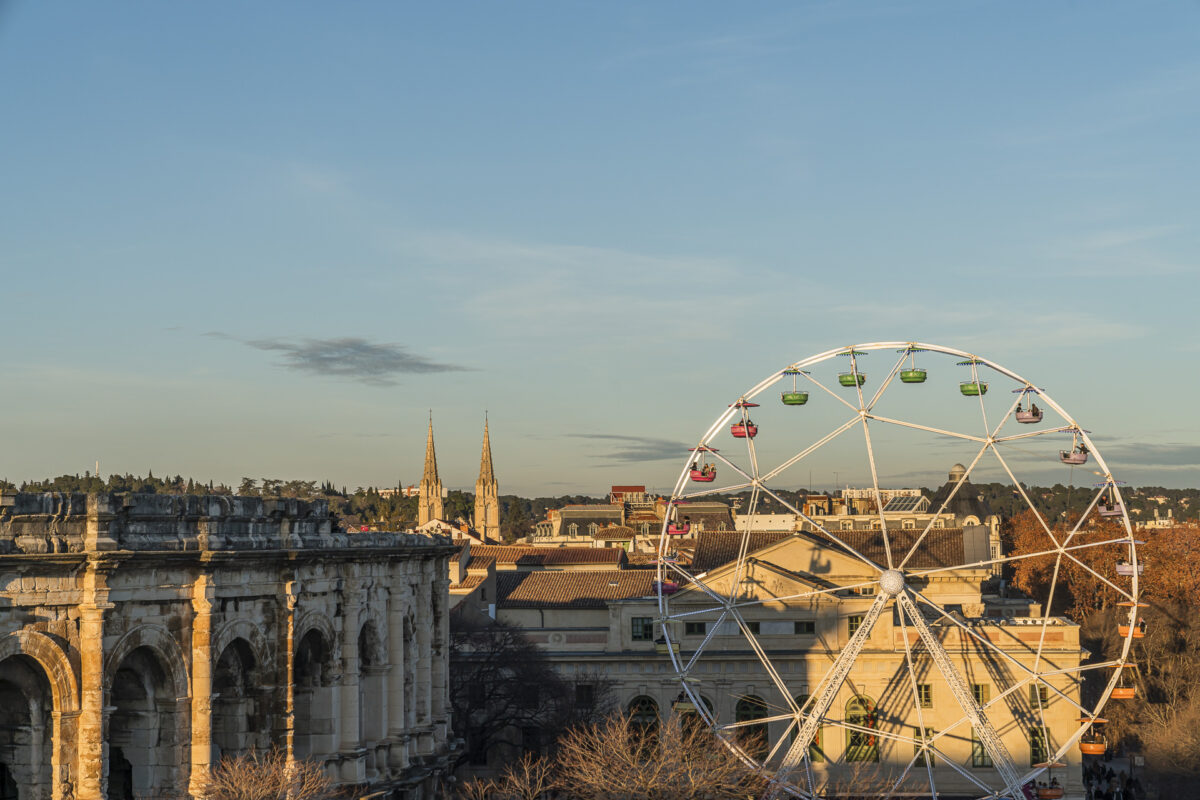 Nimes panorama