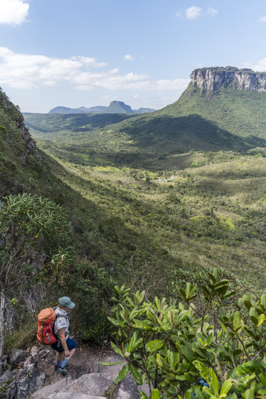 Randonnée dans le Vale do Pati, Brésil