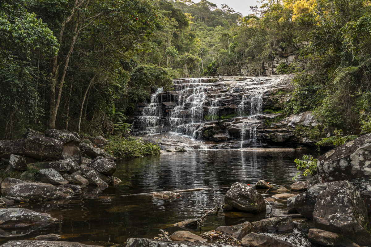 Cascade dans le Vale do Pati