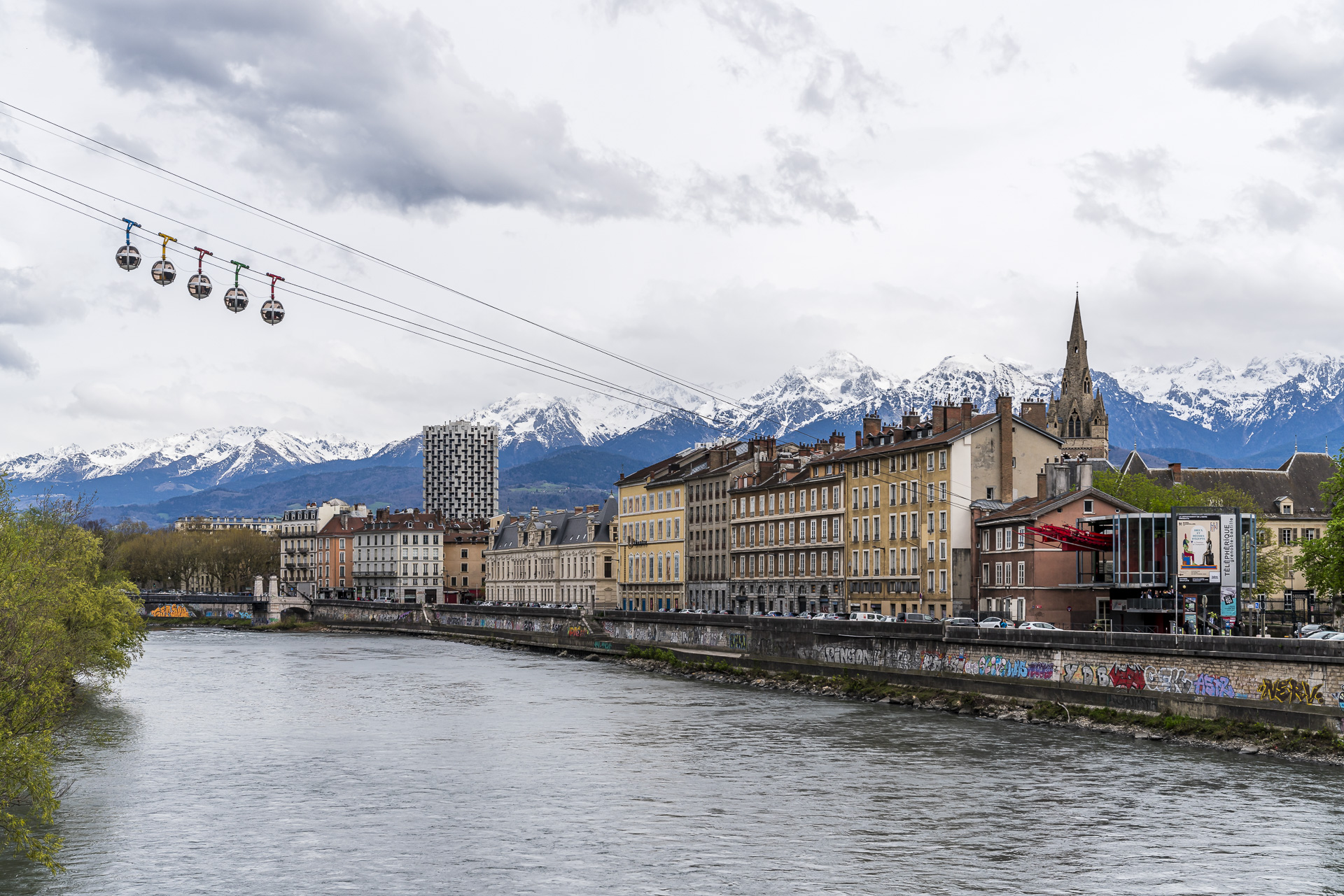 Bastille cable car Grenoble