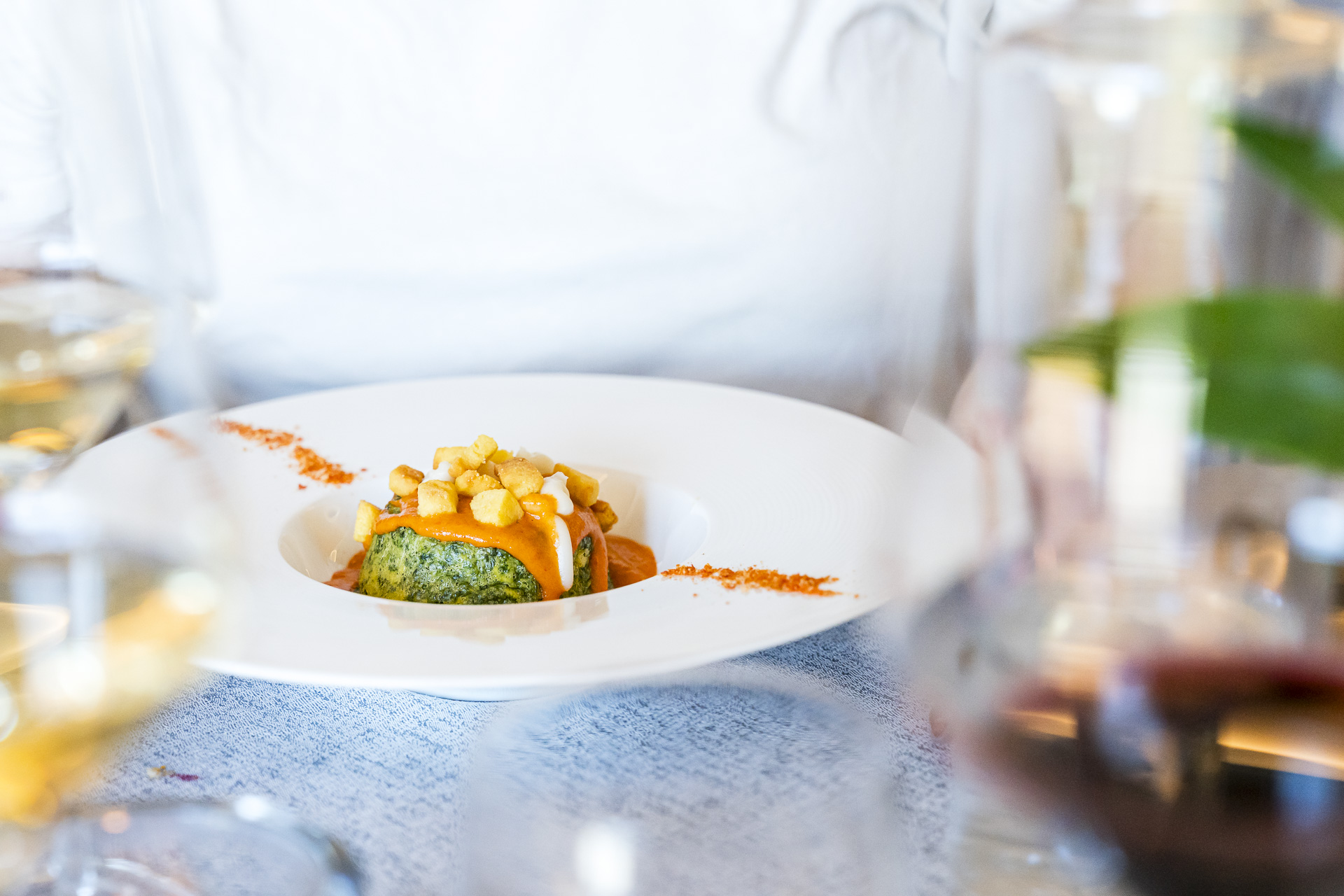 Vegetarian food at Ristorante Giarvino